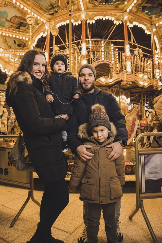 sesion navidad familia